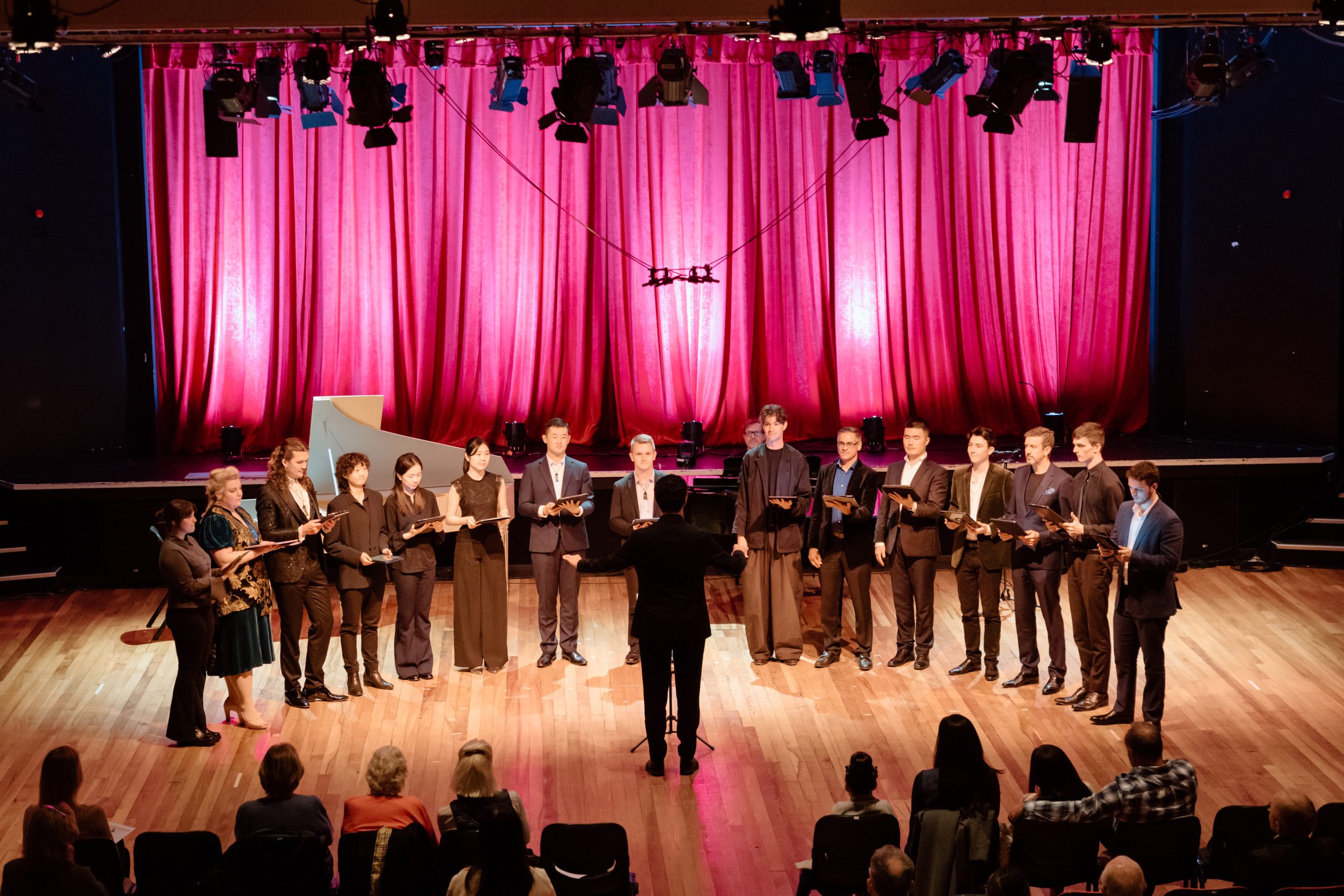 Young Artist Choir conducted by Euan Safey